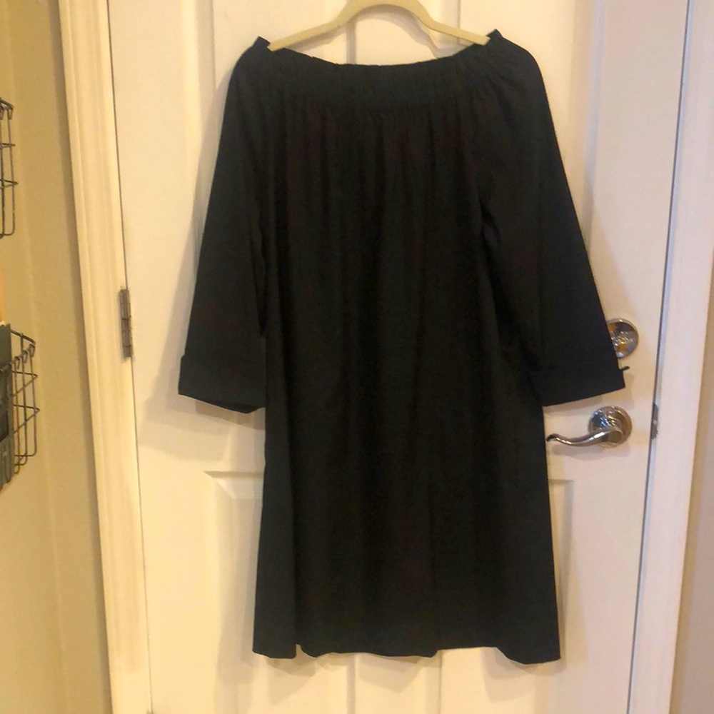 JJill Black off the shoulder Dress, size M